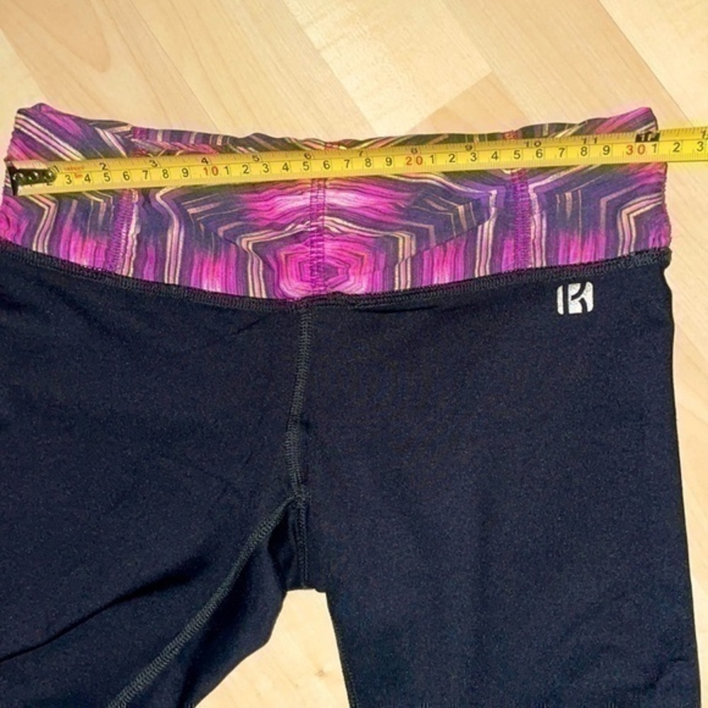 Koral Mesmerize Ruched Waist Mezzo Print Leggings ilana kugel M gently preloved - Picture 4 of 8
